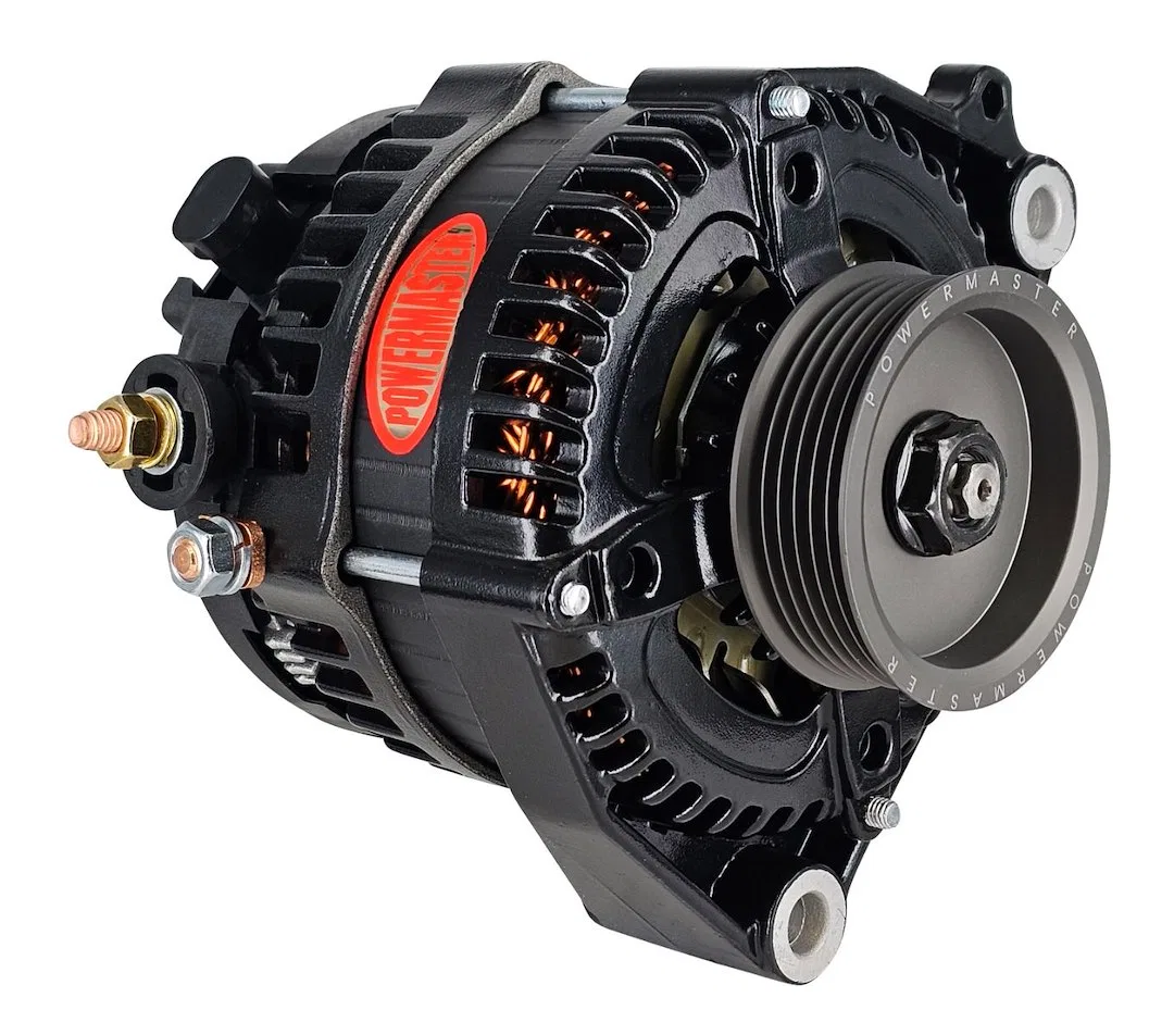 517943.16.8 – POWERMASTER Alternator/ Generator, Fits LS Corvette 6.06 Inch Mount Applications Alternator Denso Style...